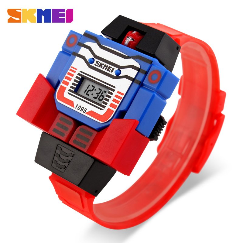 Kids Toys List - Zegarki dziecięce SKMEI z motywem kreskówkowym,