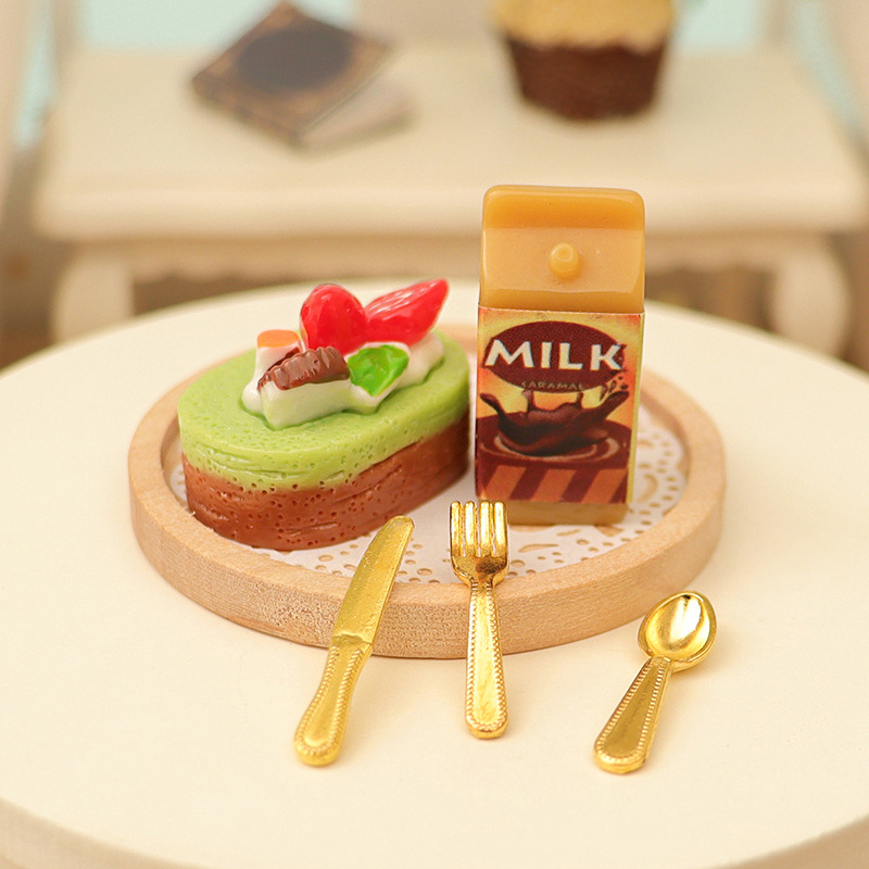 Kids Toys Kitchen - 1 Zestaw 1:12 Miniaturowy Domek dla