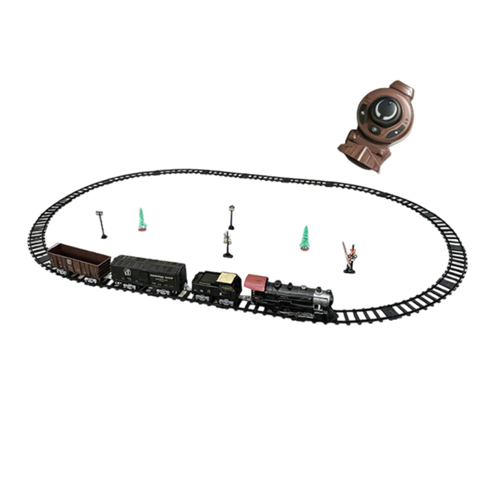 Toy Train Track Set - Elektryczny pociąg zabawka, łatwy montaż, zestawy