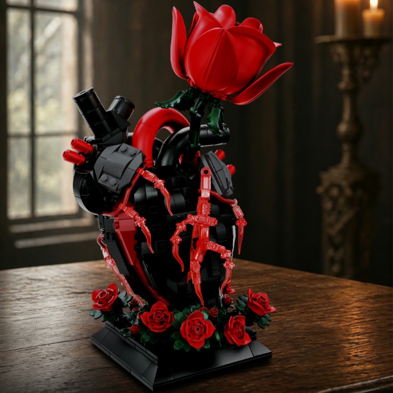 Kids Toys Donation - MOC Klocki Konstrukcyjne w Kształcie Kwiatu