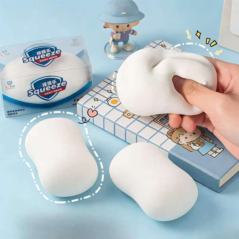 Kids Quiet Toys - Sensoryczne mydło do ściskania, zabawka antystresowa,