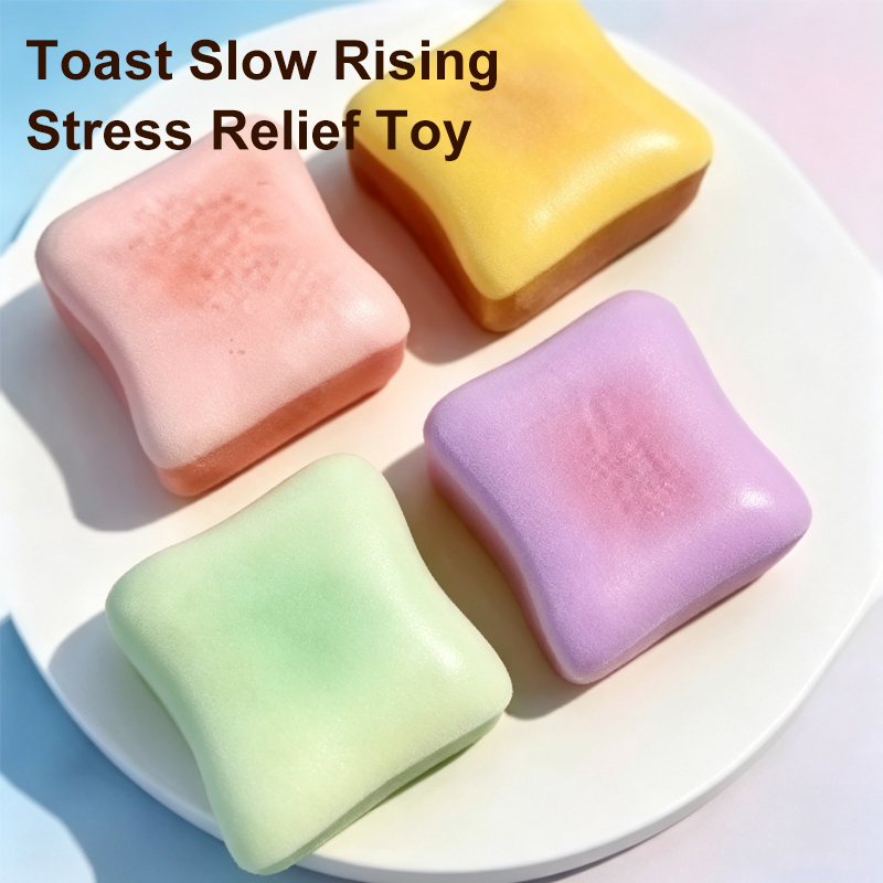 Kids Quiet Toys - Realistyczna zabawka antystresowa w kształcie tostu,