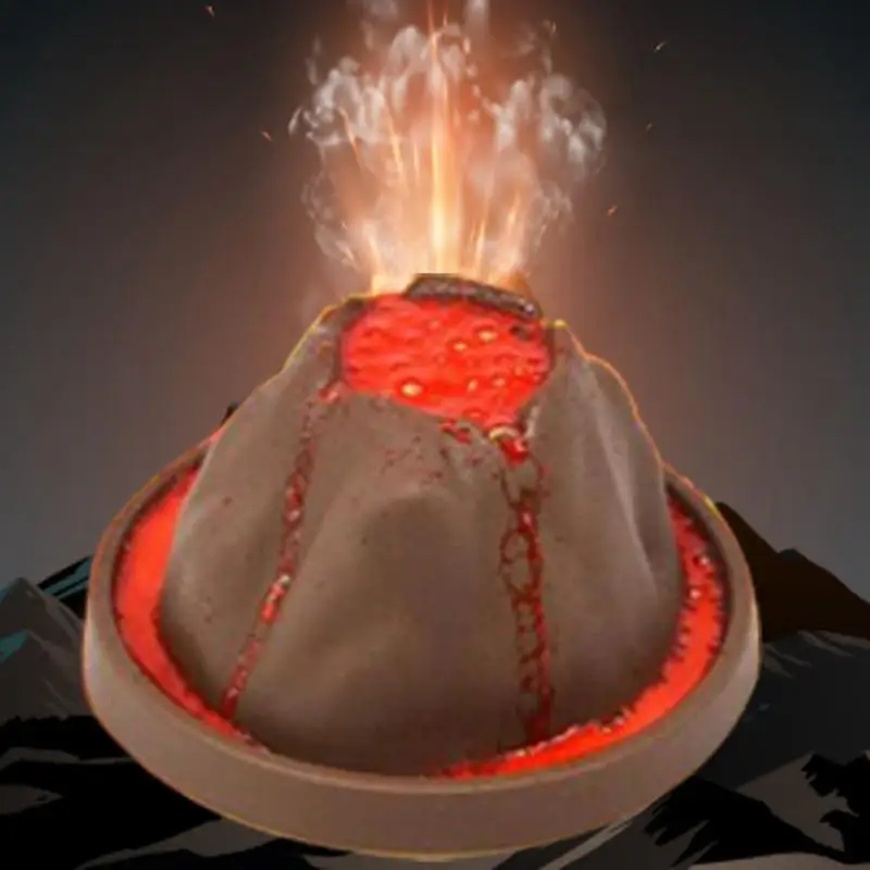 Volcano Experiment Kit - Nauka eksplorująca zabawki chemia uczący się
