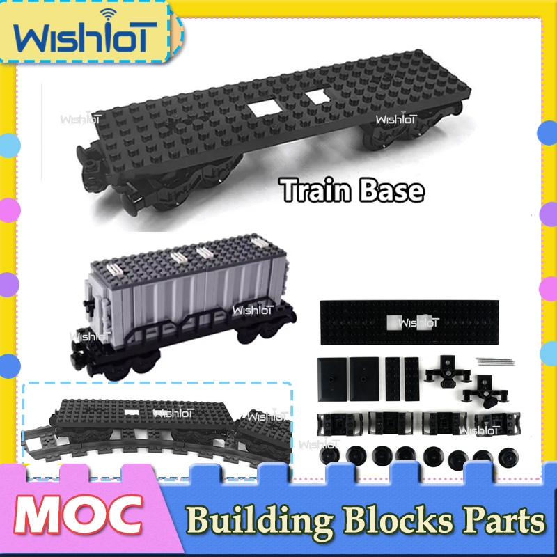 Toy Train Track Set - Podstawa toru kolejowego MOC Zestaw klocków