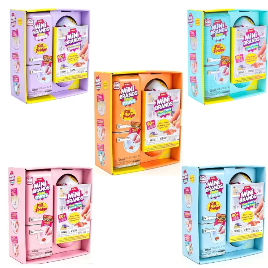 Kids Toys Kitchen - ZURU 5 Surprise Mini Fridge Ball