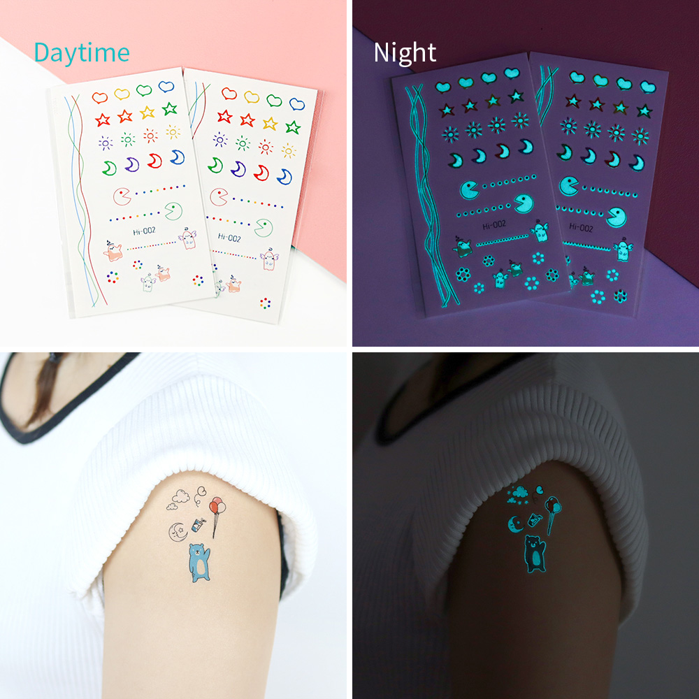 Naklejki tatuaże świecące w ci – Glow In Dark Stars recenzja i cena