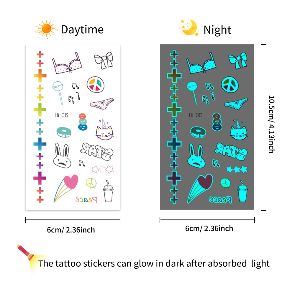 Naklejki tatuaże świecące w ci – Glow In Dark Stars recenzja i cena