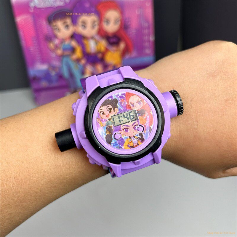 Zegarek z projekcją kreskówek  – Kids Toys Cartoon Images recenzja i cena