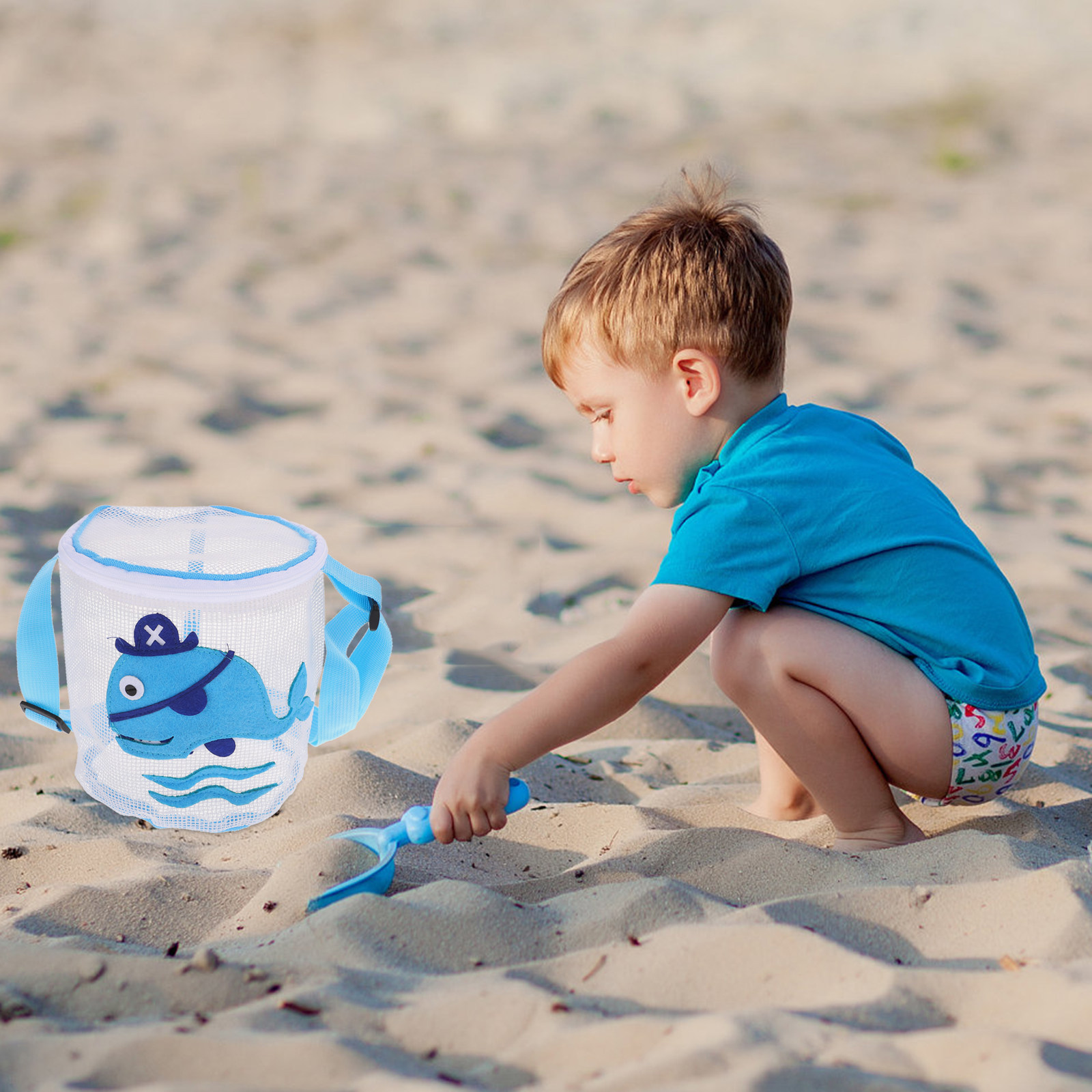 Torba na muszelki dla dzieci,  – Kids Zipper Toys recenzja i cena