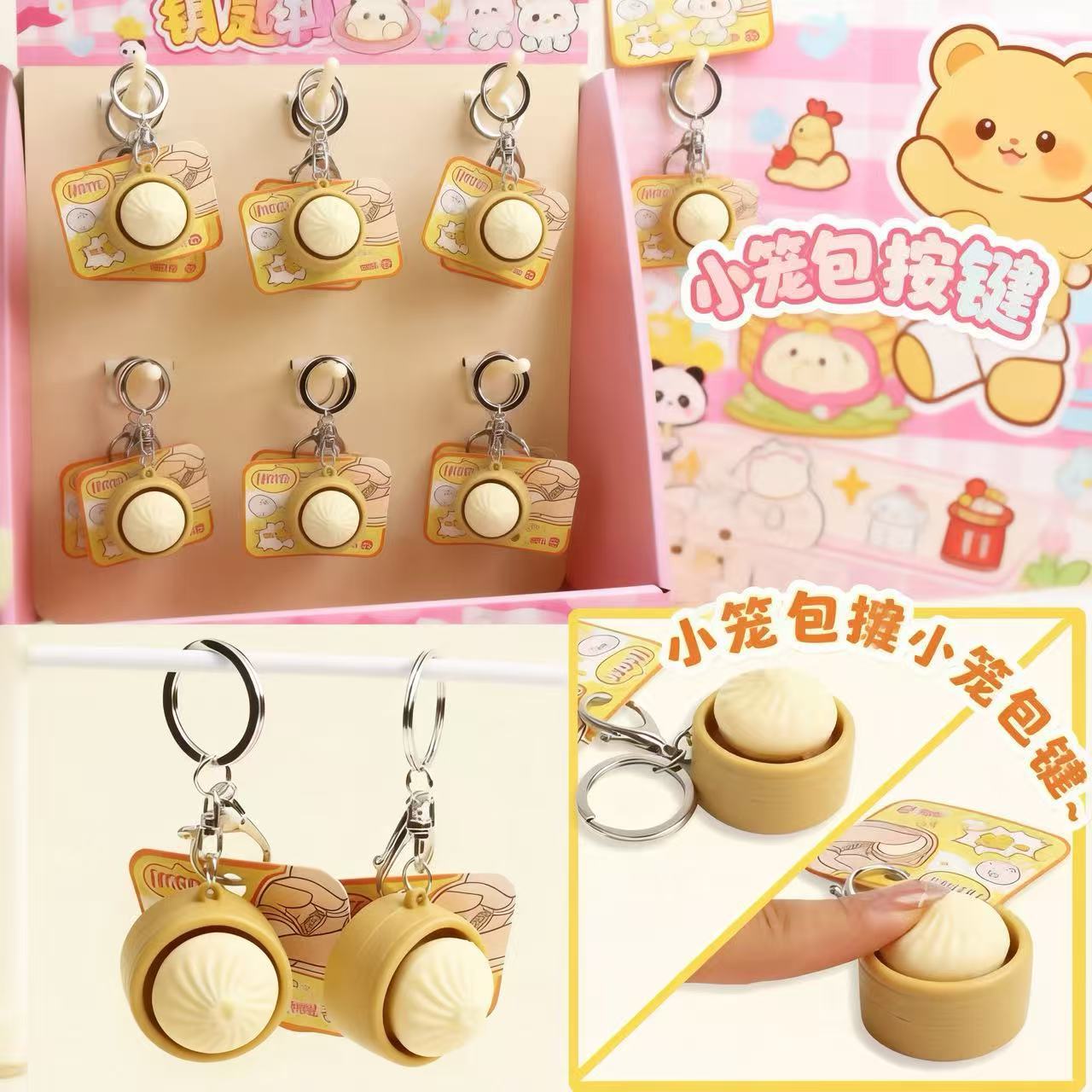 Mini Squishy Dumplings Brelocz – Kids Toys Return Gift recenzja i cena