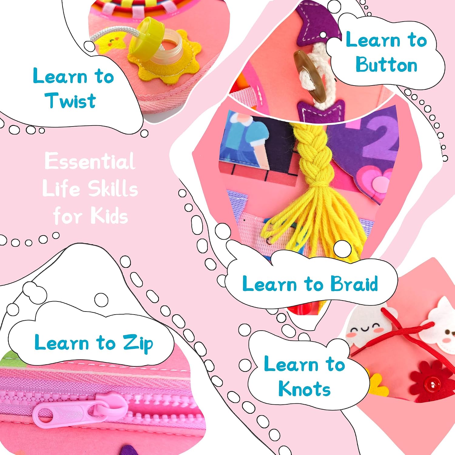 Zabawny plecak z zamkiem księż – Kids Quiet Toys recenzja i cena