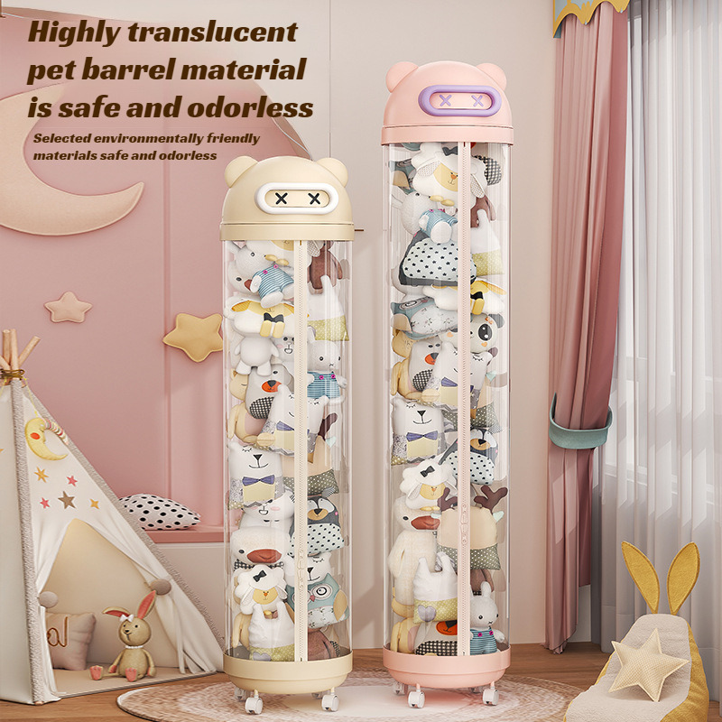 Duży pojemnik na pluszaki z kó – Kids Zipper Toys recenzja i cena