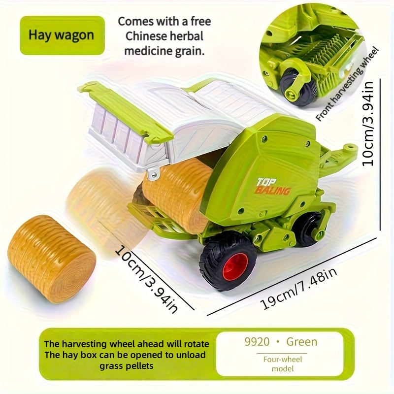 Traktor inercyjny 1:24 z odłąc – Kids Toys Return Gift recenzja i cena