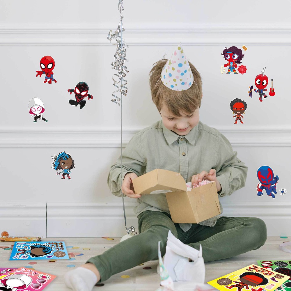 8/24 szt. Naklejki Puzzle Spid – Kids Toys Return Gift recenzja i cena