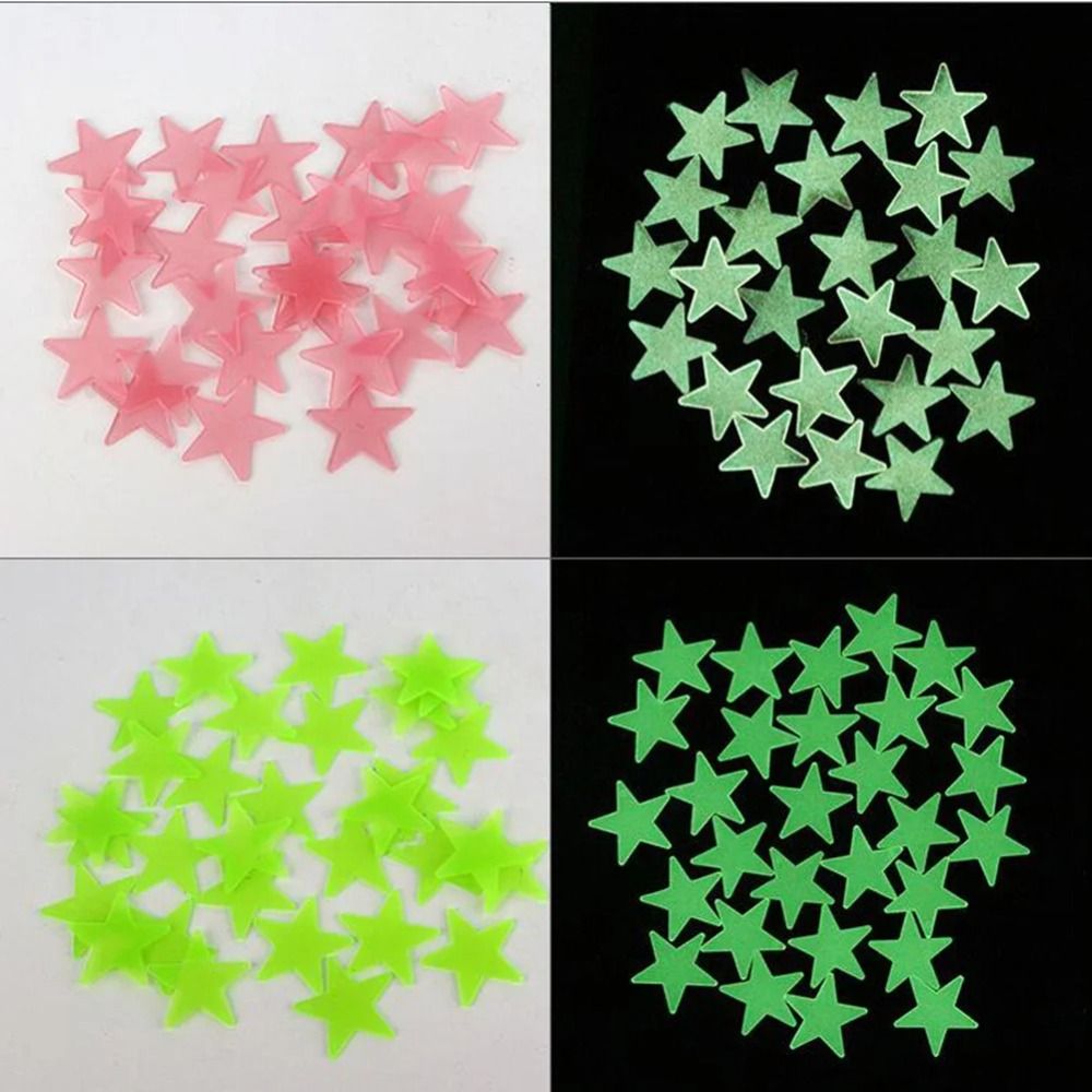 100 sztuk/zestaw Świecące w ci – Glow In Dark Stars recenzja i cena