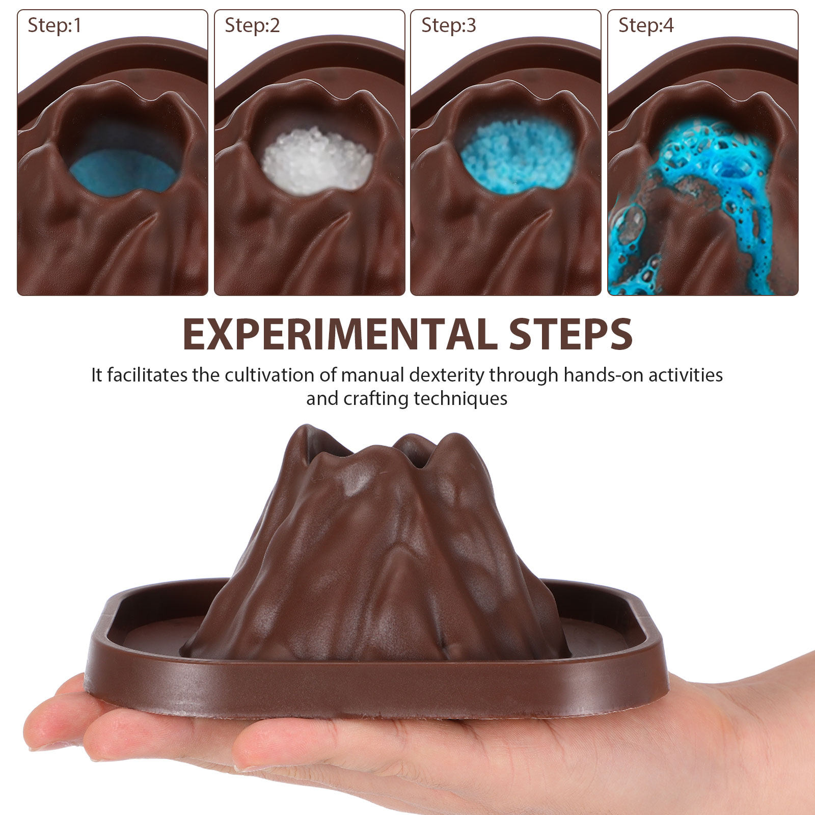 Zestaw 10 form do wulkanów do  – Volcano Experiment Kit recenzja i cena