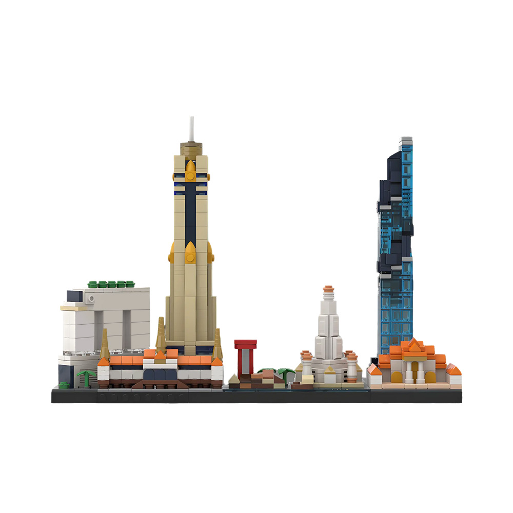 Klocki MOC Bangkok Skyline, mo – Kids Toys Bangkok recenzja i cena
