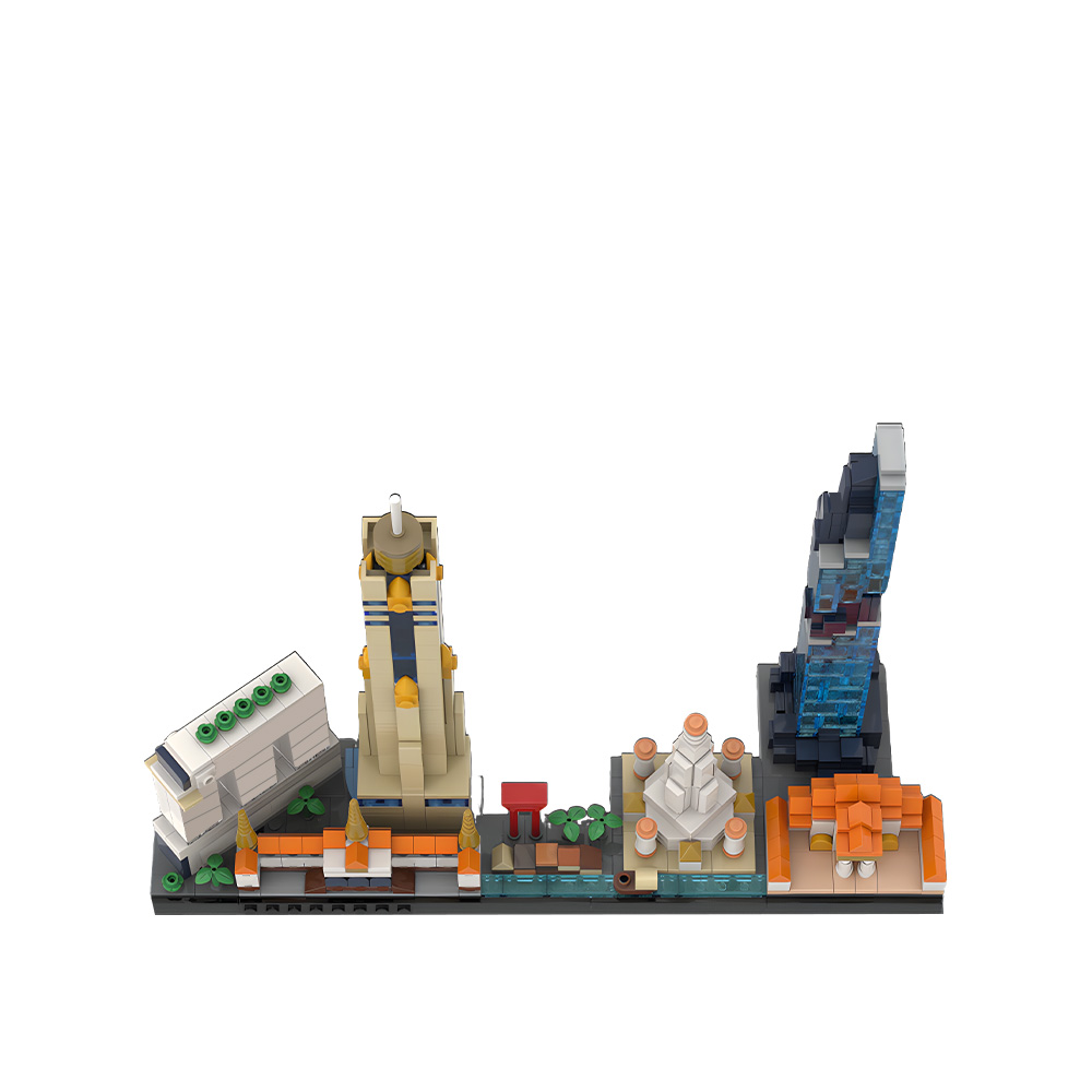 Klocki MOC Bangkok Skyline, mo – Kids Toys Bangkok recenzja i cena
