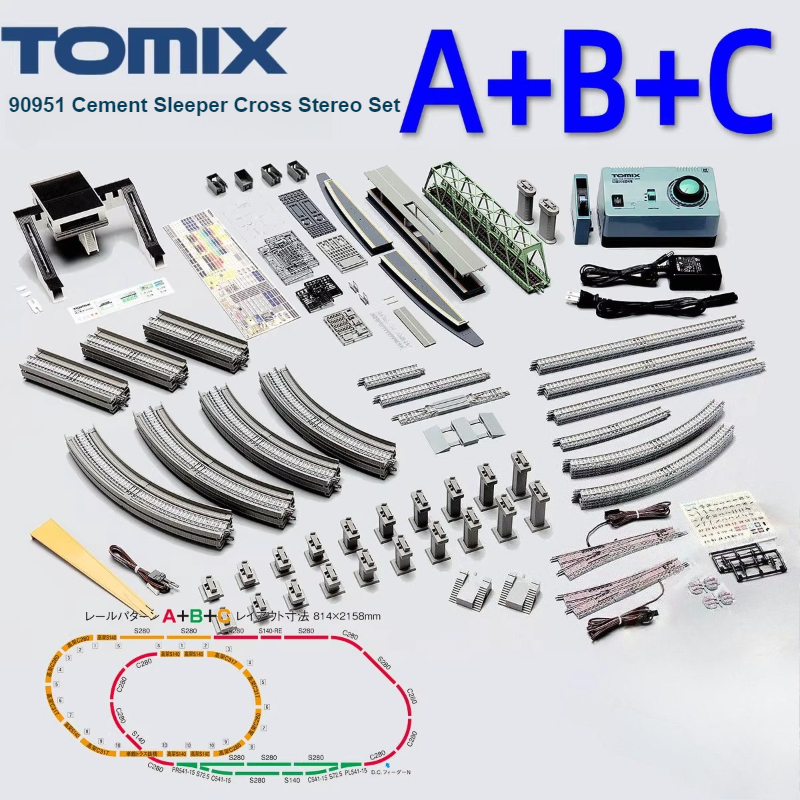 TOMIX N-type 1/150-160 Akcesor – Toy Train Track Set recenzja i cena