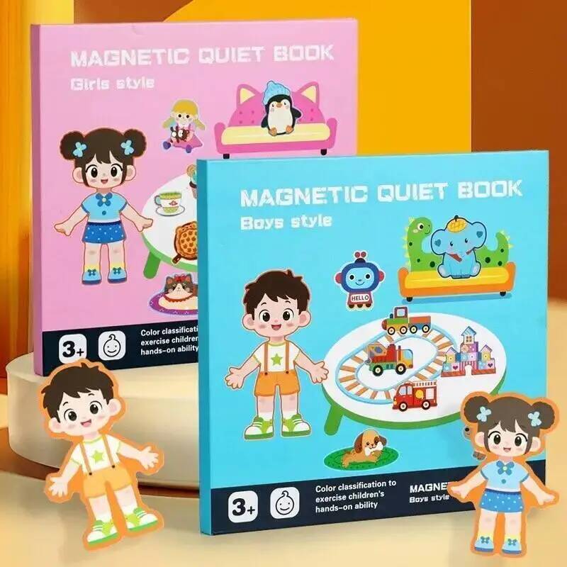 Magnetyczna cicha książeczka d – Kids Quiet Toys recenzja i cena