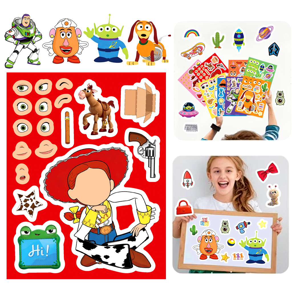 Naklejki Toy Story 5 Zrób Minę – Kids Toys Return Gift recenzja i cena