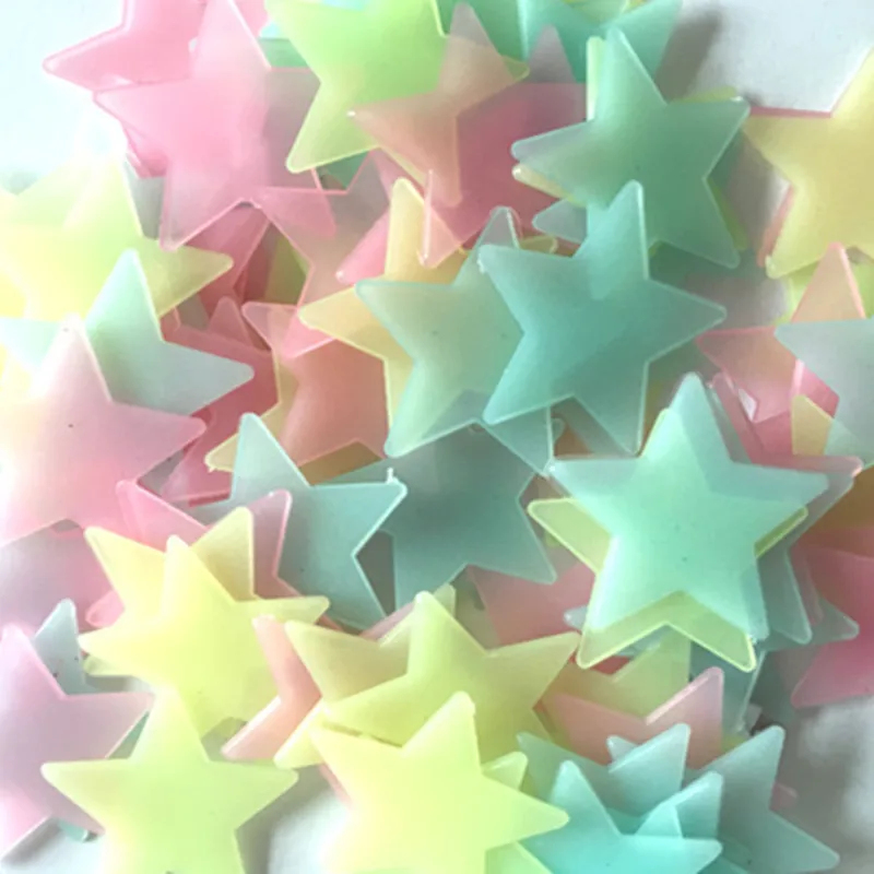 100 szt. Fluorescencyjnych, św – Glow In Dark Stars recenzja i cena