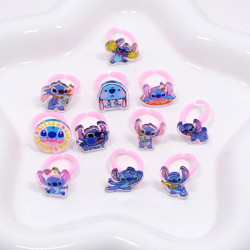 Akrylowe Pierścienie Stitch 10 – Kids Toys Return Gift recenzja i cena