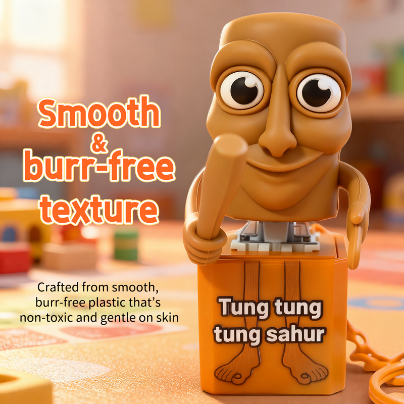 Breloczek Tung tung tung Sahur – Kids Quiet Toys recenzja i cena