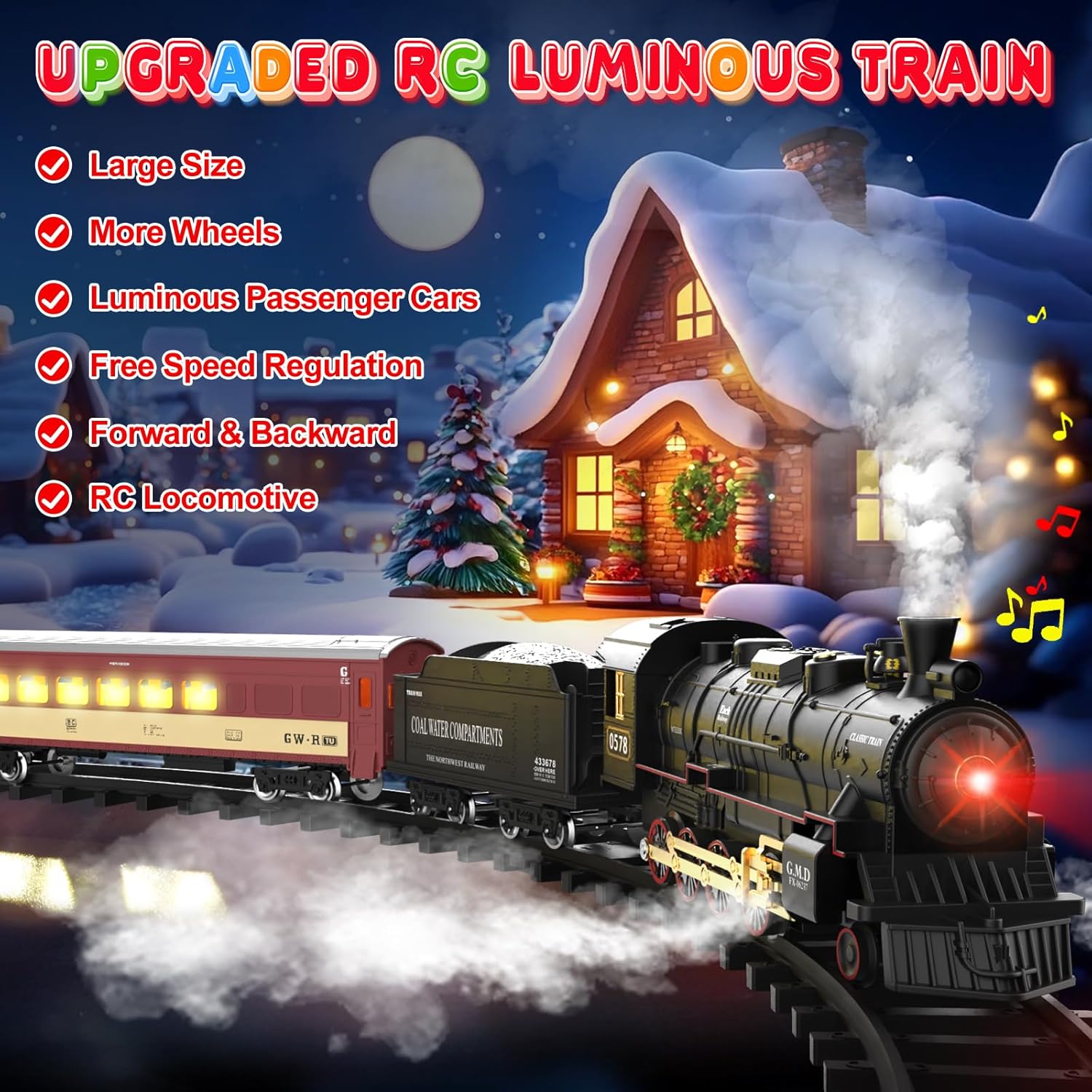 Zdalnie sterowany zestaw kolej – Toy Train Track Set recenzja i cena