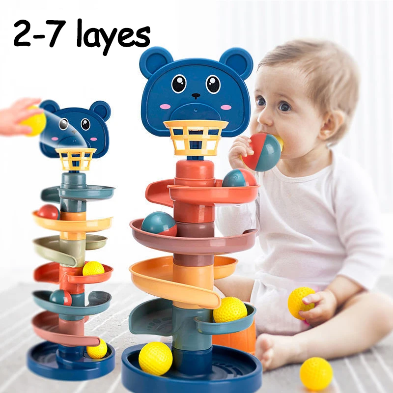 2-7 Layes Track Rolling Ball P – Kids Toys 2 Year Old recenzja i cena