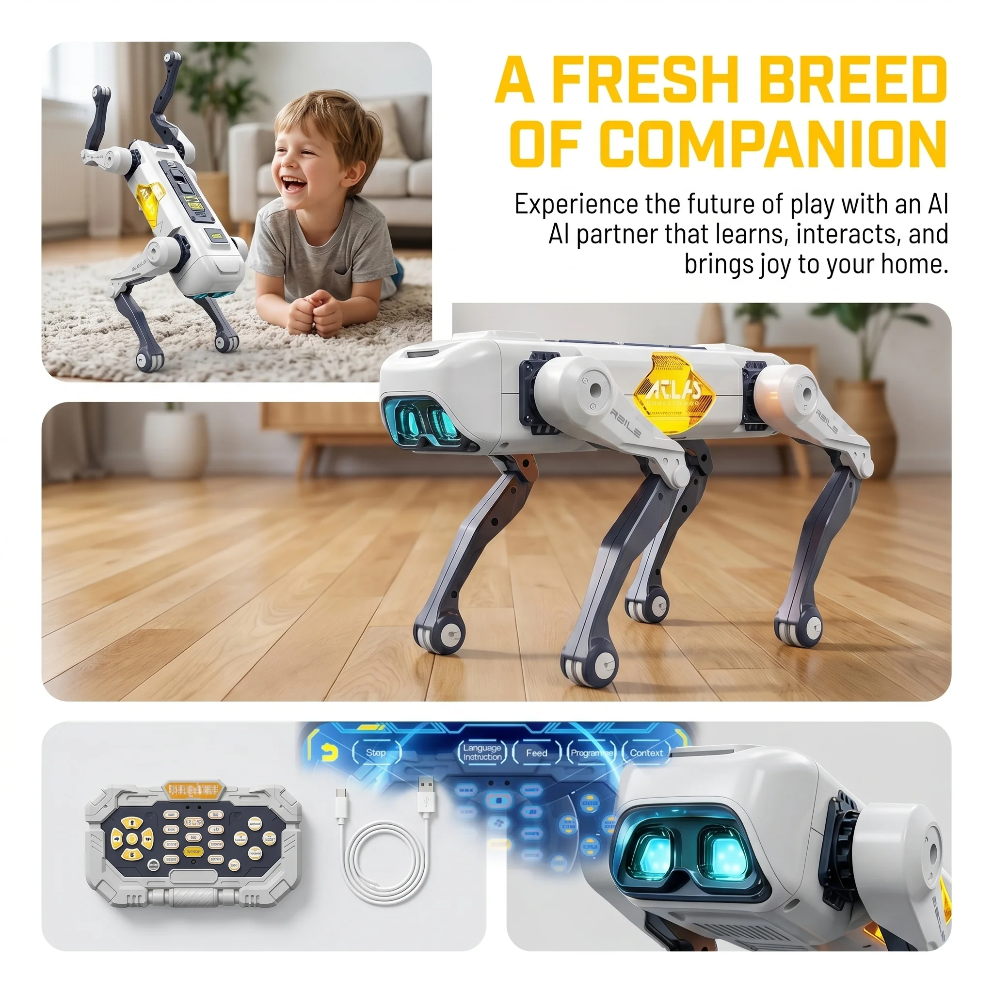 Inteligentny robot-świniec AI, – Kids Toys Idea recenzja i cena