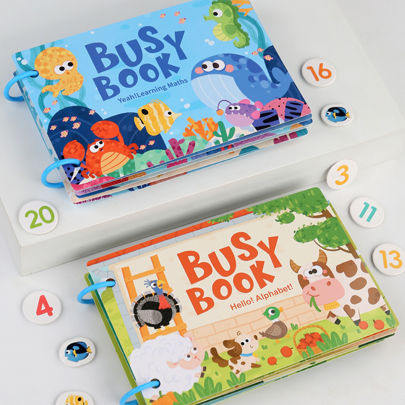 Montessori Baby Busy Book My F – Kids Toys 2 Year Old recenzja i cena