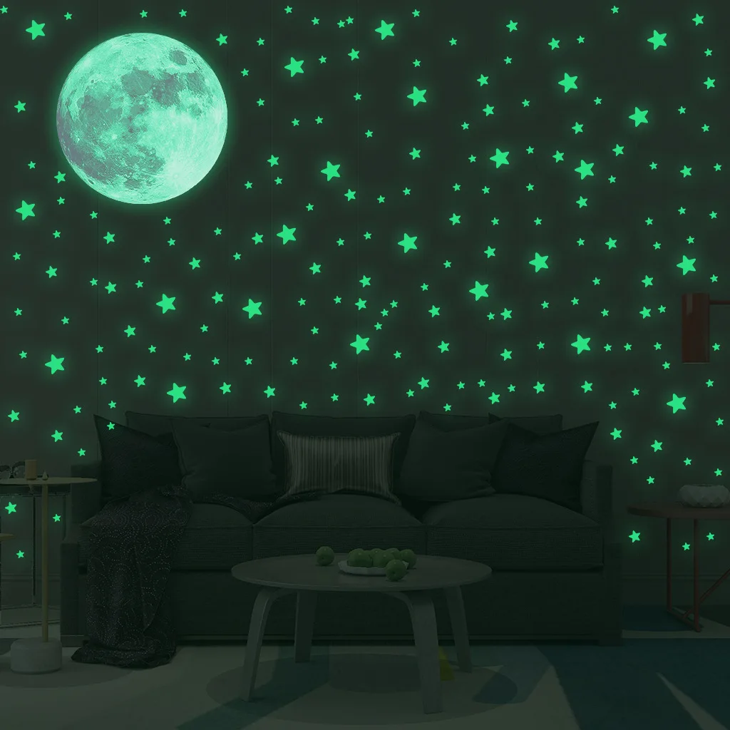 Świecące w ciemności naklejki  – Glow In Dark Stars recenzja i cena