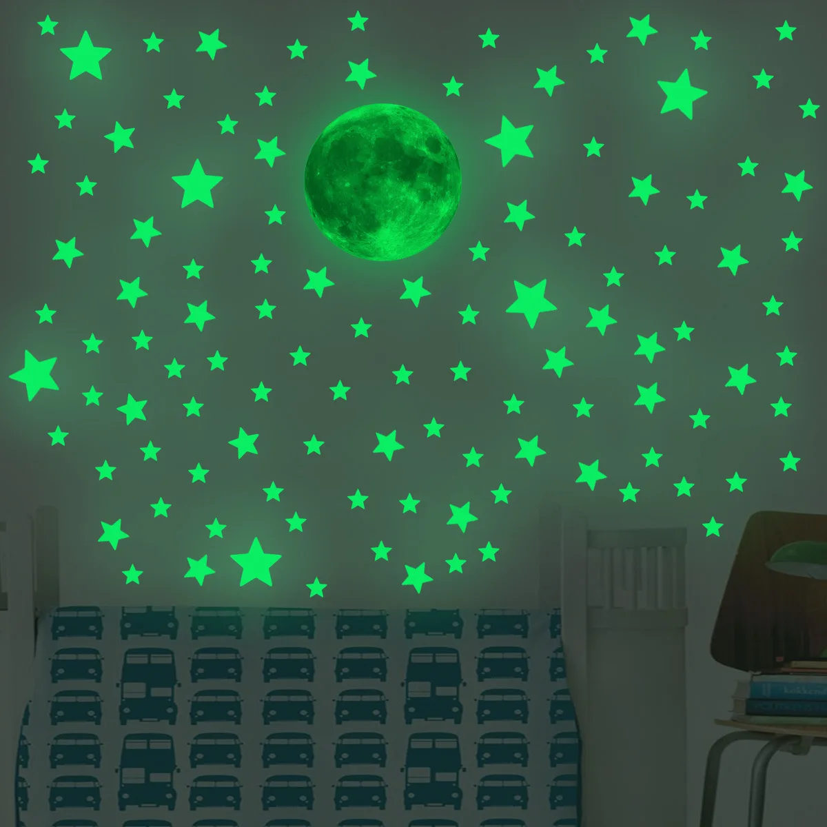 Świecące w ciemności naklejki  – Glow In Dark Stars recenzja i cena