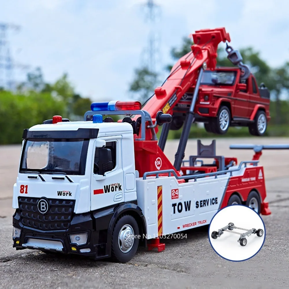 1:18 Podwójny hak Ciężarówka A – Kids Quiet Toys recenzja i cena