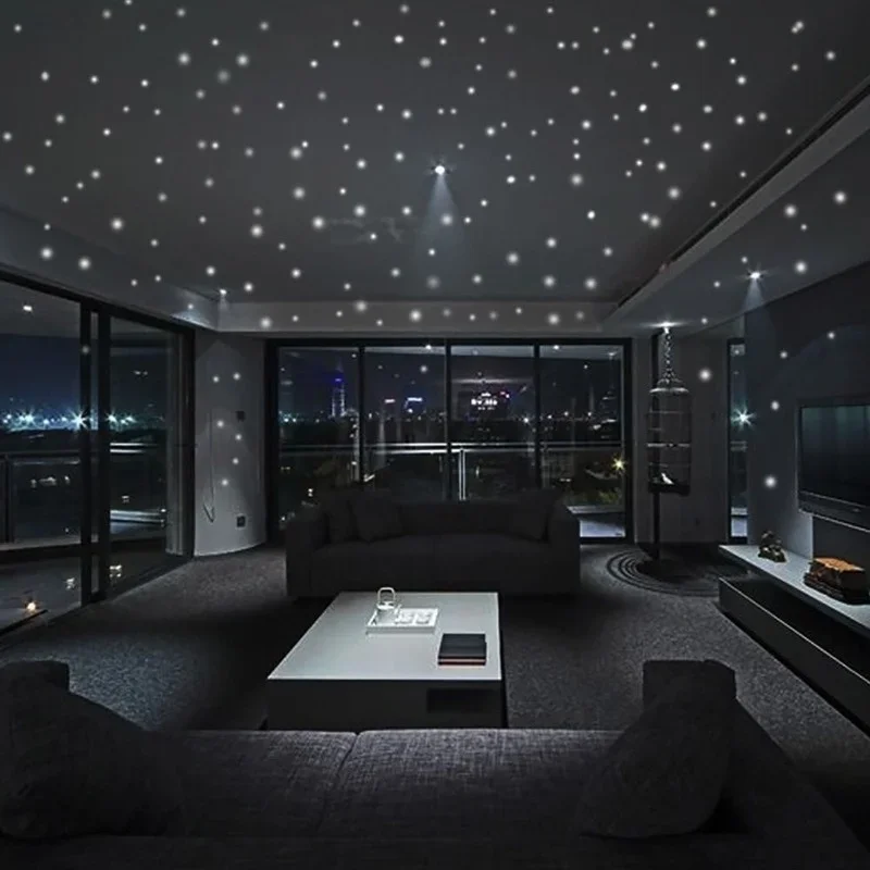 407 szt. Naklejki świecąca nak – Glow In Dark Stars recenzja i cena